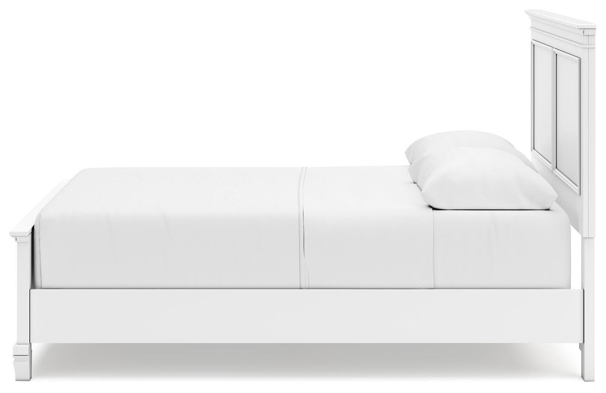 Fortman White Panel Bedroom Set view 9