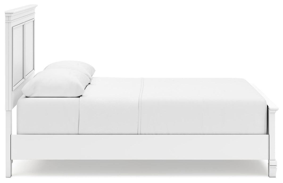 Fortman White Panel Bedroom Set view 11