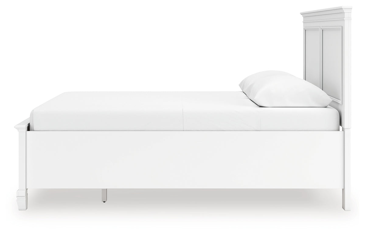 Alternate side angle of Fortman Queen Storage Bed