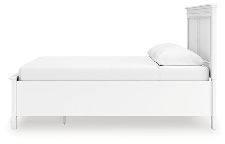 Alternate side angle of Fortman Queen Storage Bed
