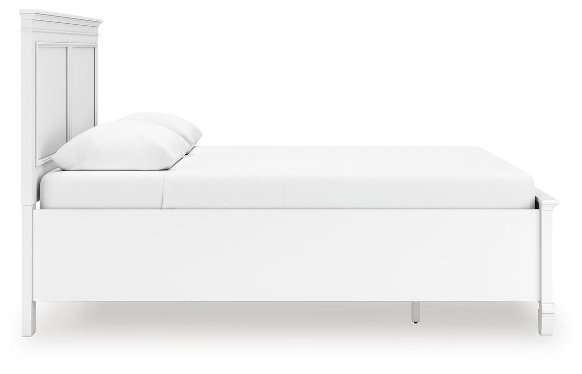 Fortman White Panel Storage Bedroom Set view 7