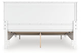 Tapered feet detail of Fortman Bed
