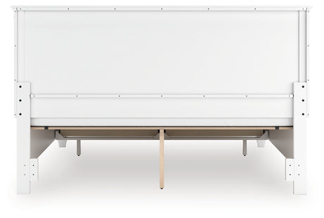 Tapered feet detail of Fortman Bed