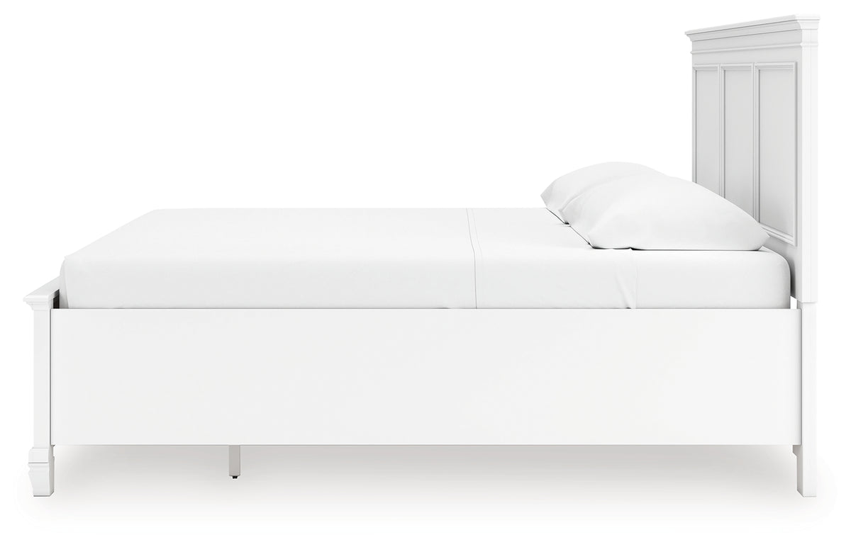 Side alternative angle of Fortman King Storage Bed