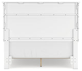 Fortman White Full Panel Bed