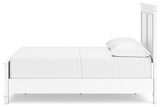 Fortman White Full Panel Bed