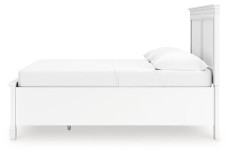 Side alternate angle of Fortman storage bed