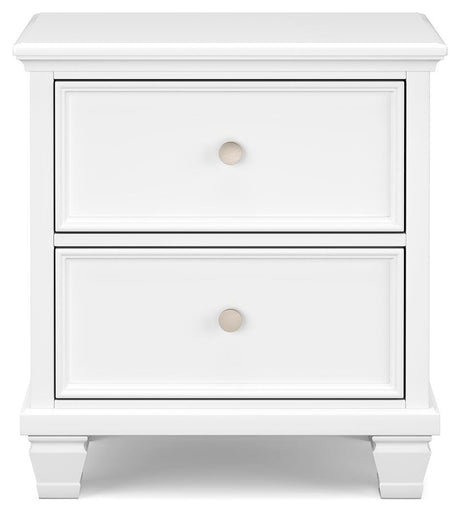 Fortman White Panel Bedroom Set view 21