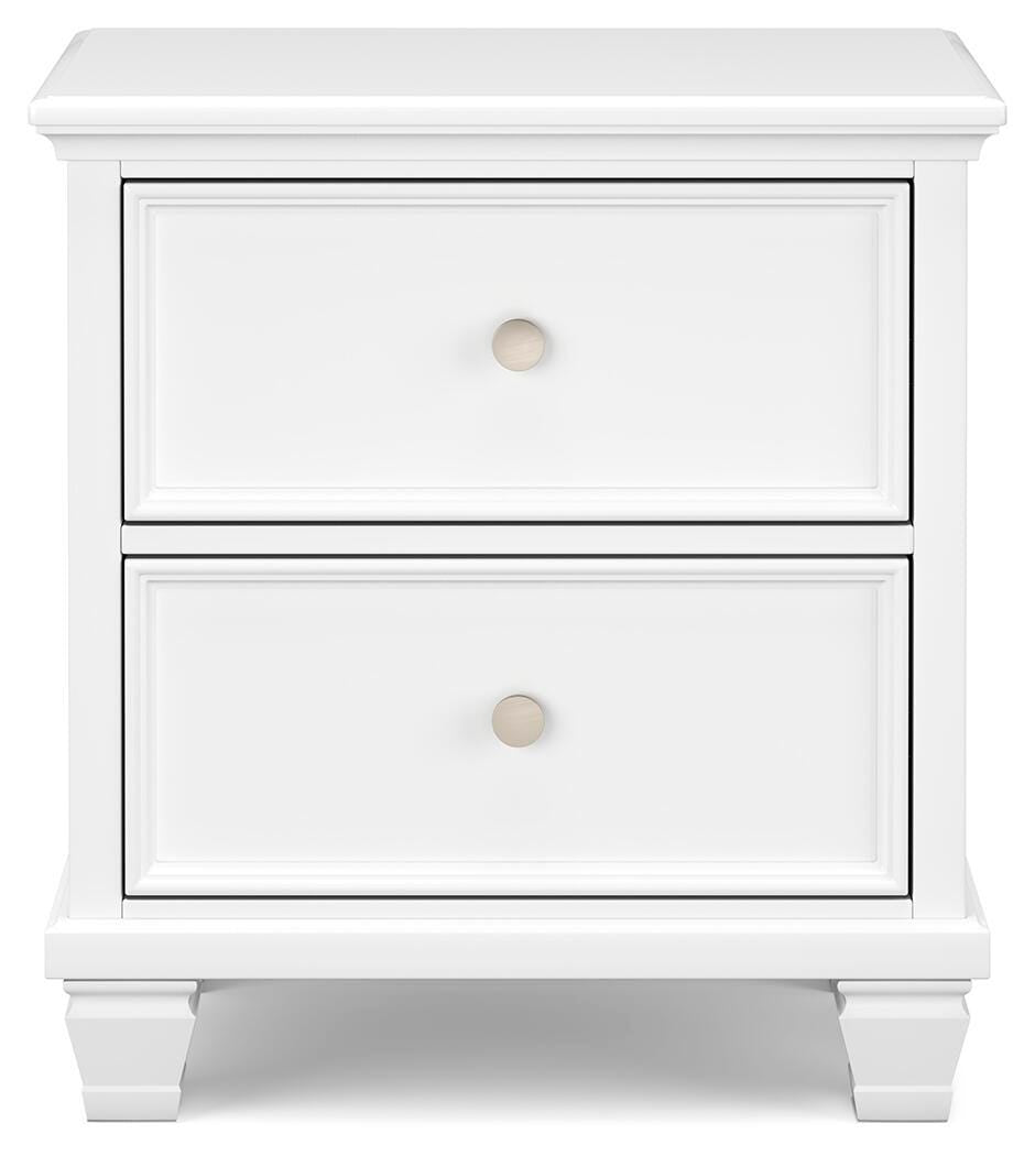 Fortman White Panel Storage Bedroom Set view 20