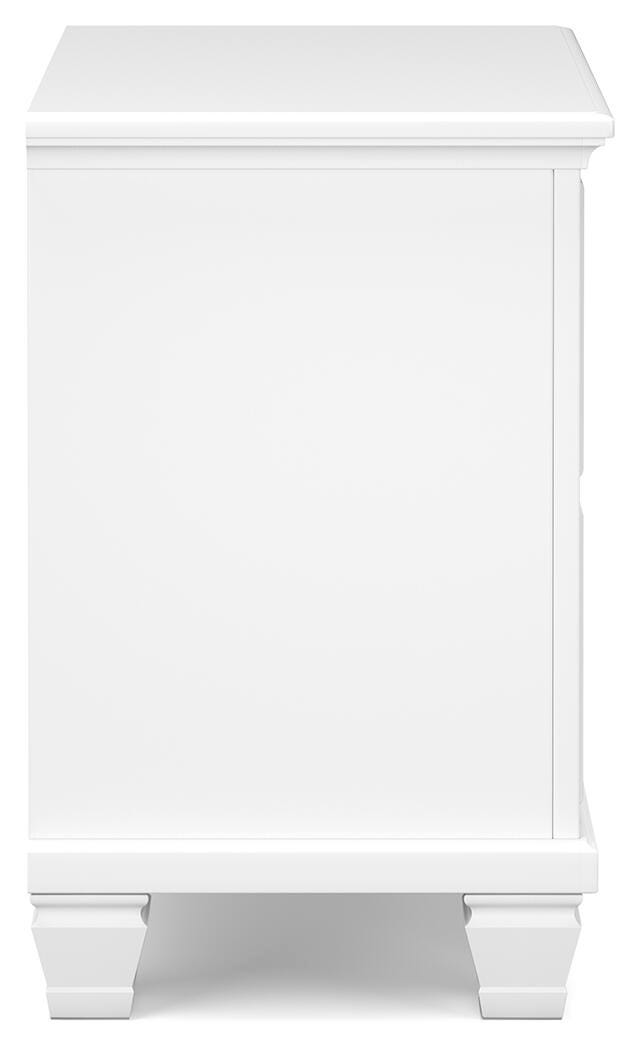 Fortman White Panel Bedroom Set view 25