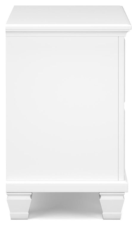 Fortman White Panel Bedroom Set view 25