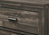 Carter Brown dresser matching platform bed in brown finish