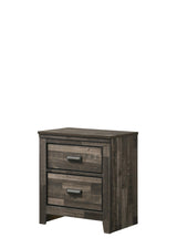 Carter Brown bedroom set featuring bed, dresser, and mirror