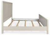 Shaybrock King Panel Bed side profile