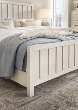 Detail of Shaybrock Queen footboard