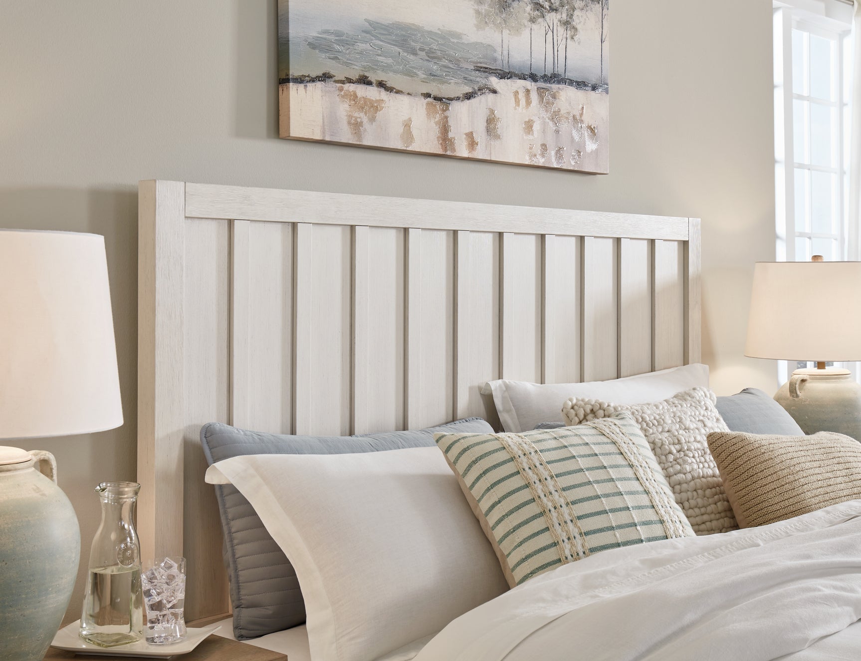 Detail of Shaybrock Queen headboard