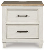 Shaybrock Nightstand head-on view