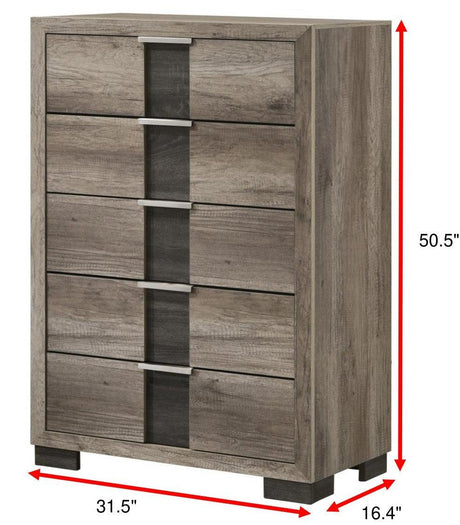 Rangley dresser drawer opened showing storage space