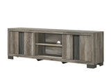 Rangley Gray TV Stand side angle