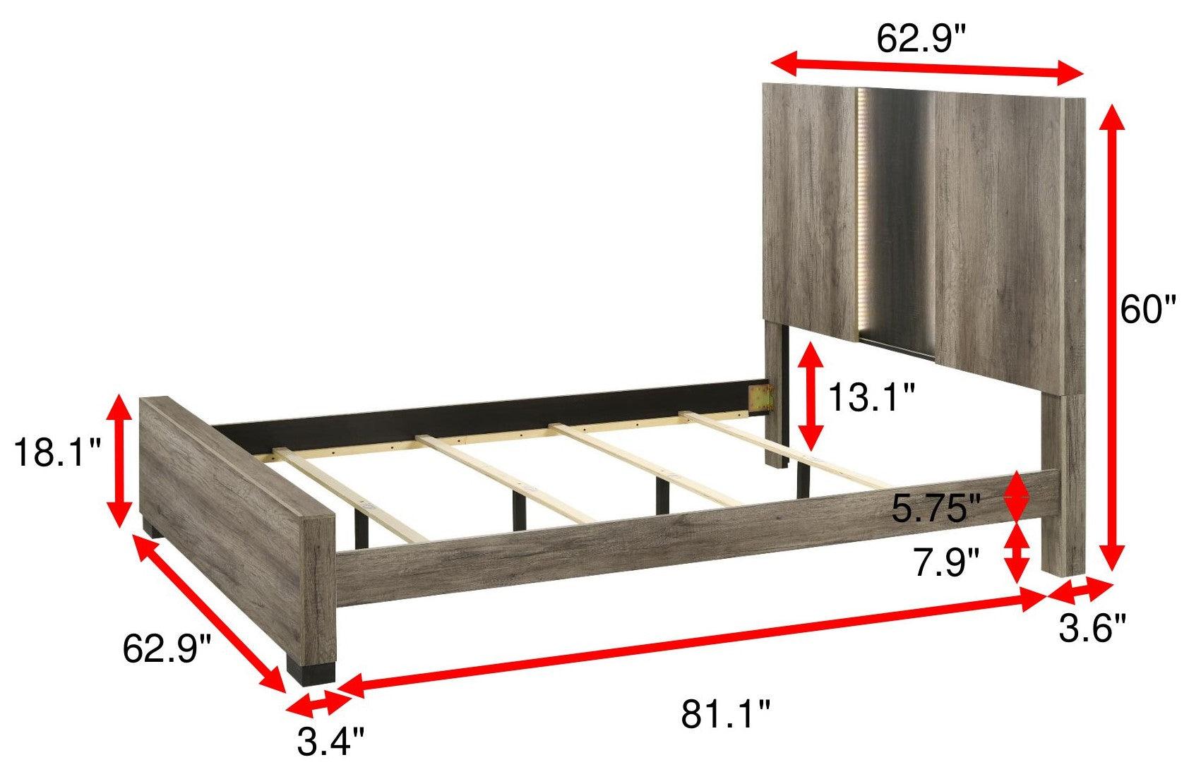 Rangley dresser side angle showing drawers