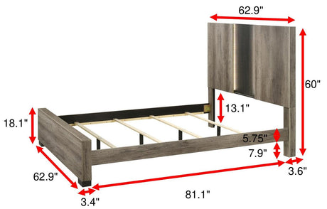 Rangley dresser side angle showing drawers