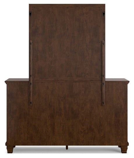 Danabrin Brown Panel Storage Bedroom Set view 11