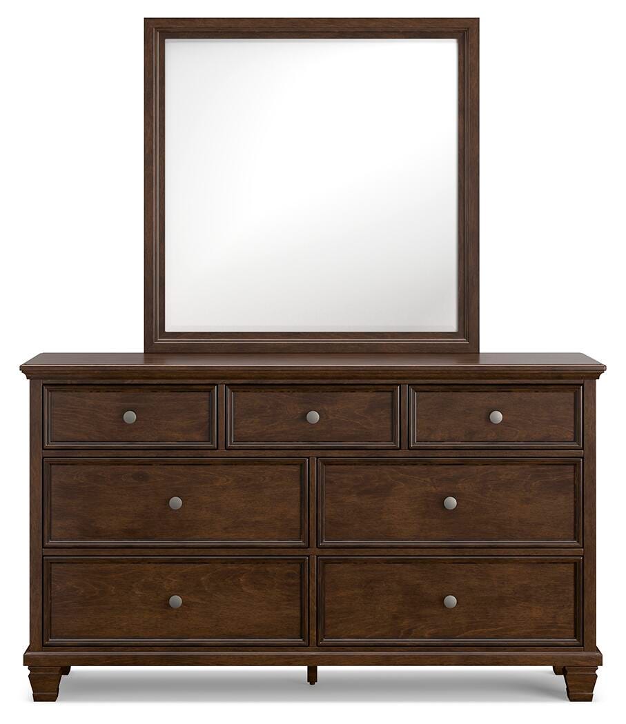 Danabrin Brown Panel Bedroom Set view 12