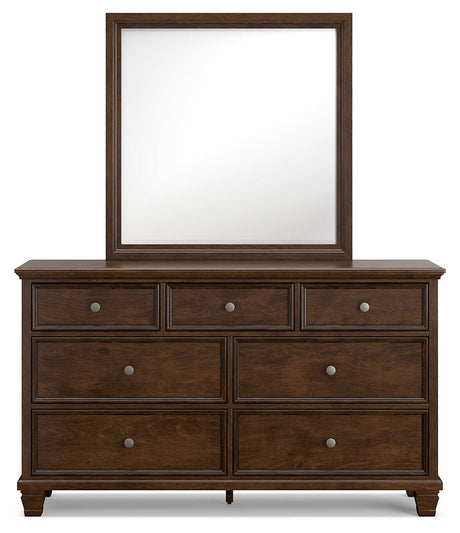 Danabrin Brown Panel Storage Bedroom Set view 8