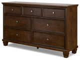 Danabrin dresser close-up of drawer fronts