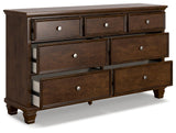 Danabrin dresser side angled view