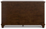 Danabrin dresser side alternate angled view