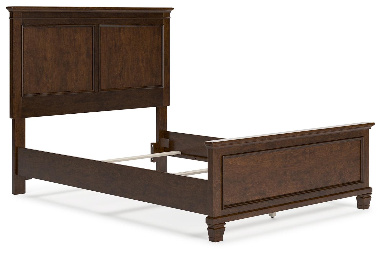Danabrin Brown Full Panel Bed alternate side view