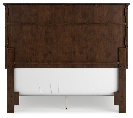 Danabrin Brown Full Panel Bed alternate side profile