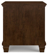 Back view of Danabrin Nightstand