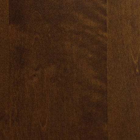 Danabrin Brown King Panel Bed brownish cherry finish close-up