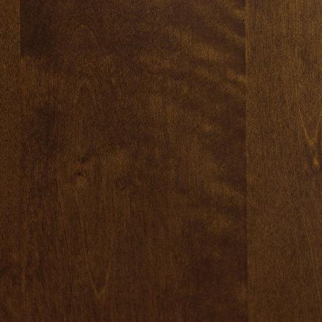 Danabrin Brown Full Panel Bed brownish cherry finish close-up