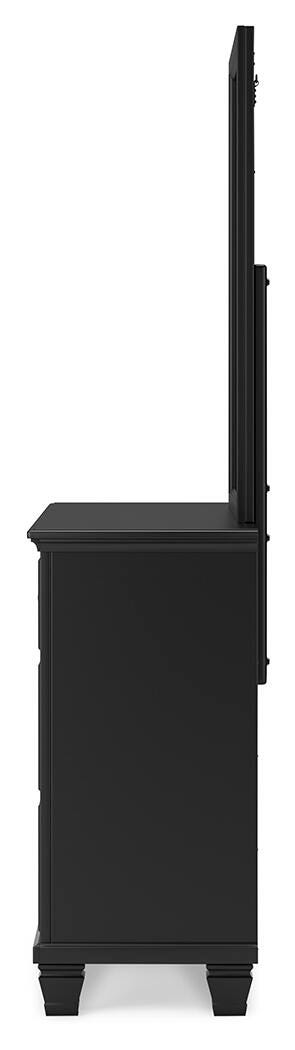 Lanolee Black Panel Storage Bedroom Set view 19