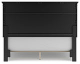Lanolee Black Panel Bedroom Set view 10