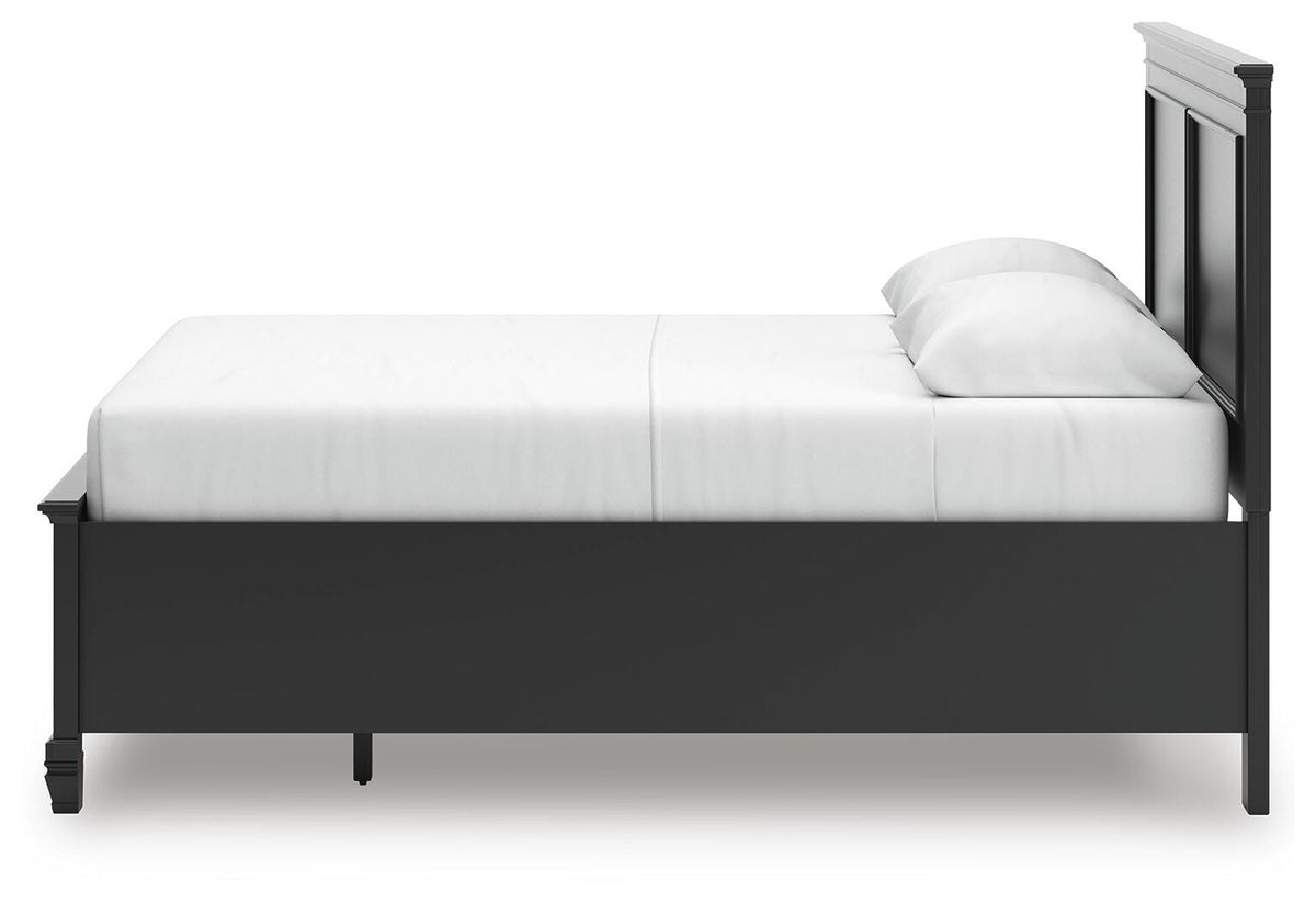Lanolee Black Panel Storage Bedroom Set view 10