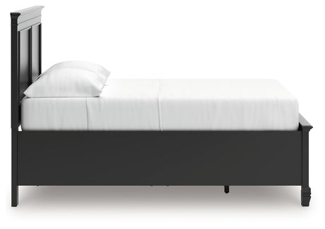 Bed with mattress option available separately