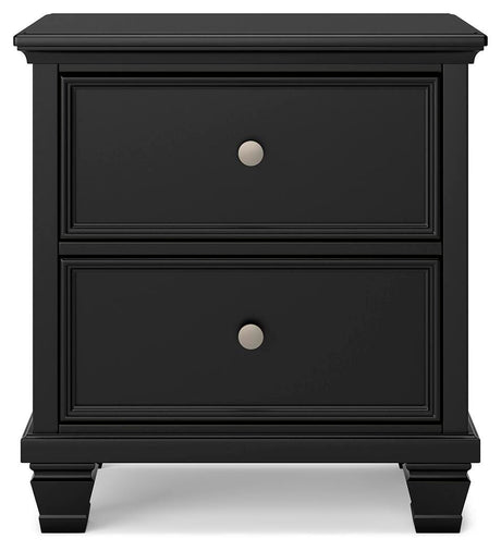 Lanolee Black Panel Storage Bedroom Set view 24