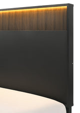 Nemy Brown LED Panel Bedroom Set view 16