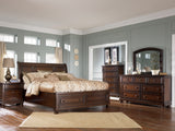 Porter bed headboard front close-up