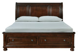 Porter King Bed head-on view