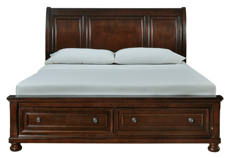 Porter King Bed head-on view