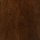 Burnished rustic brown finish sample for Porter bed