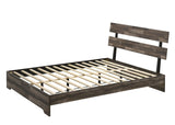 bedroom view of Atticus Brown Platform Bedroom Set bed