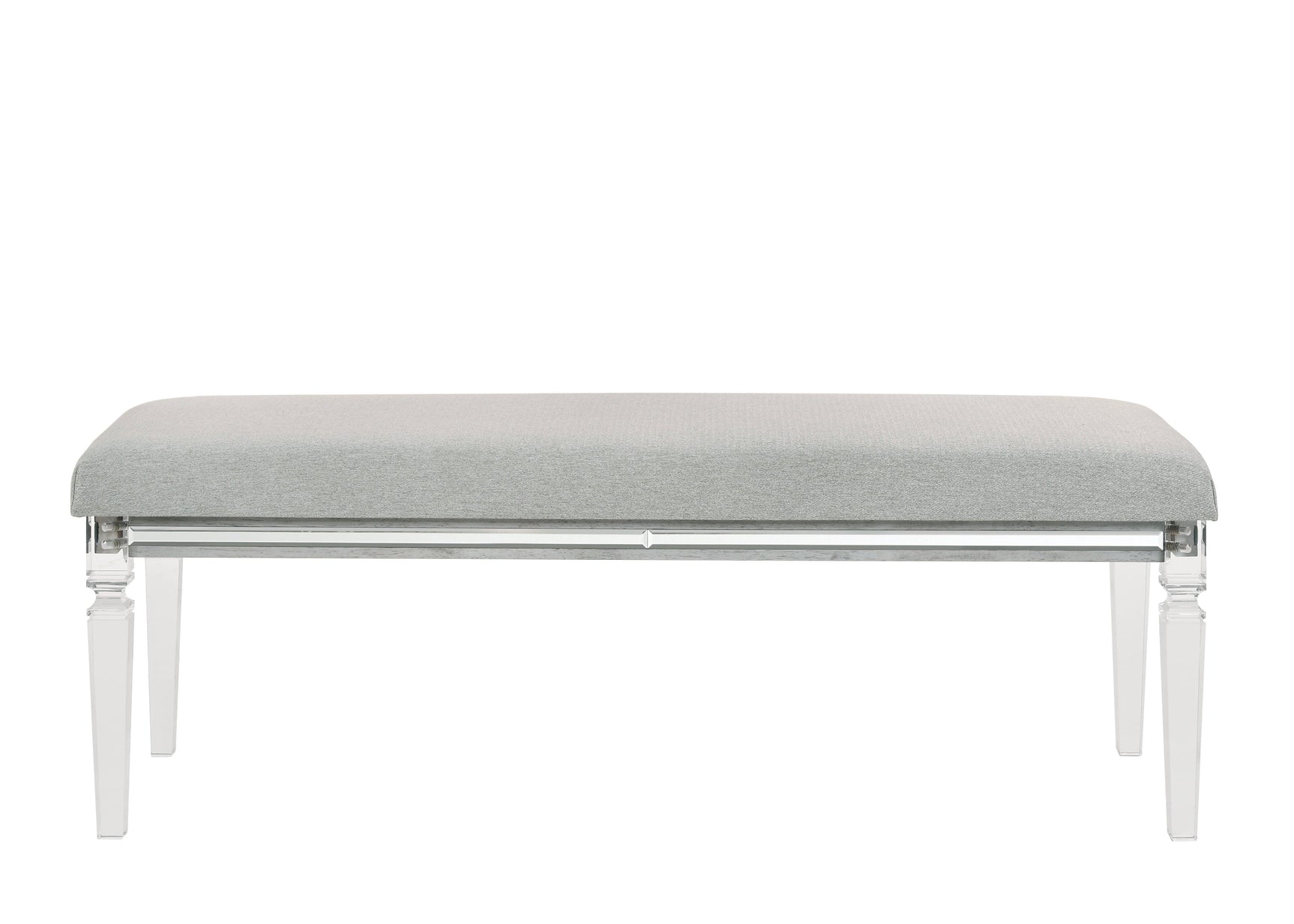 Vail Gray Queen Bed side profile