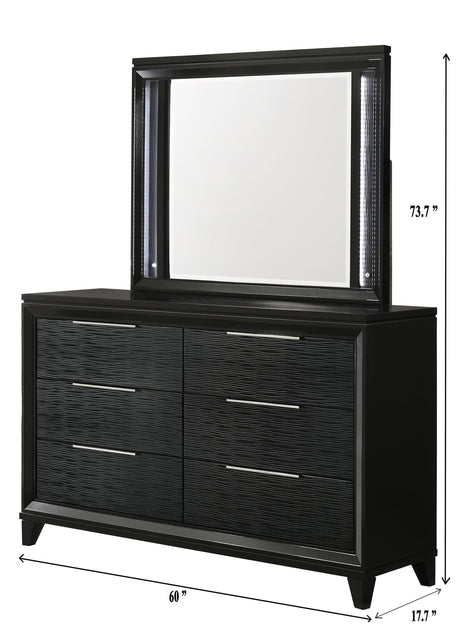 Cressida Black Dresser and Mirror view 2
