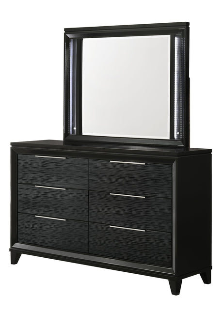 Cressida Black Dresser and Mirror from Decor Furniture